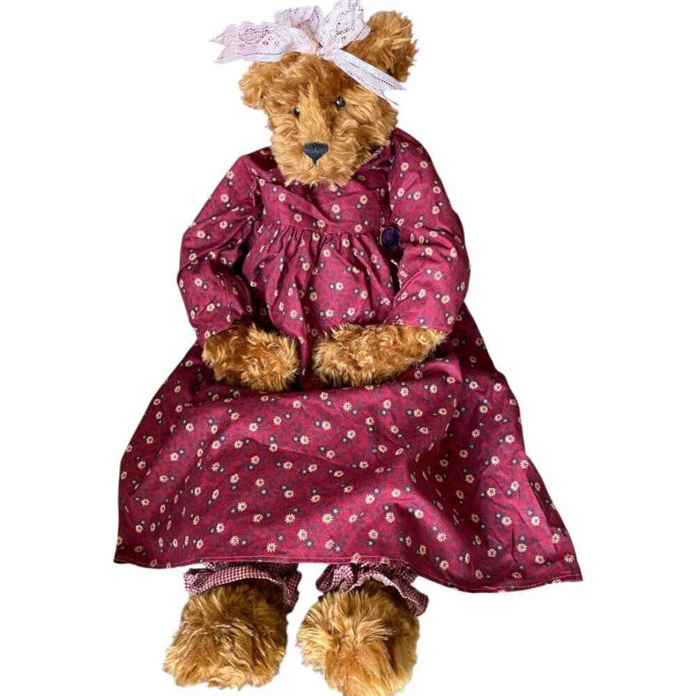 Vintage 1990's Knickerbocker Co Hazel Knut Plush Bear​​ New